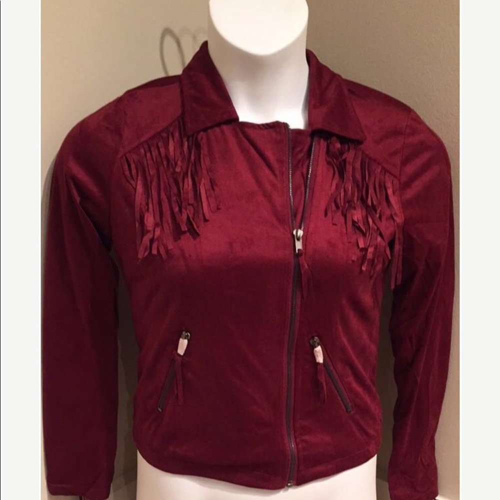 Women’s fringe jacket